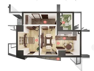 Apartament 2 camere West City Tower | Comision 0